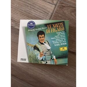 Mozart Le Nozze Di Figaro 3 CD Box Set Booklet Karl Bohm Deutsche Grammophon
